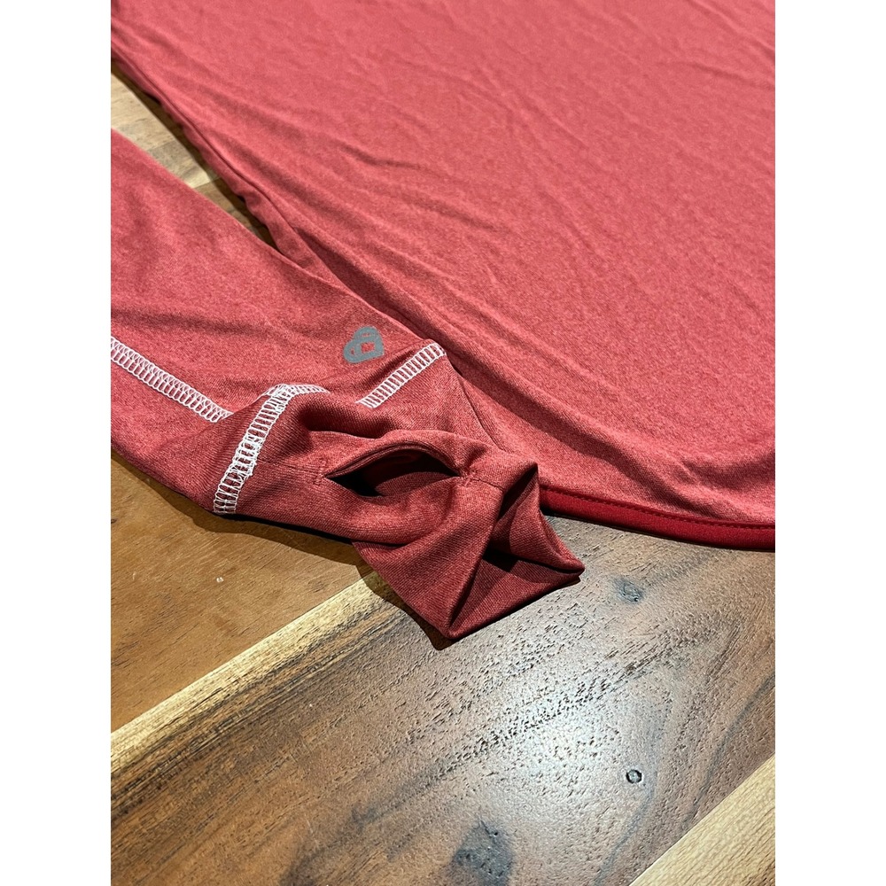Colosseum Indiana University Hoosiers Womens Crimson Red Quarter Zip Pullover M - Picture 7 of 10